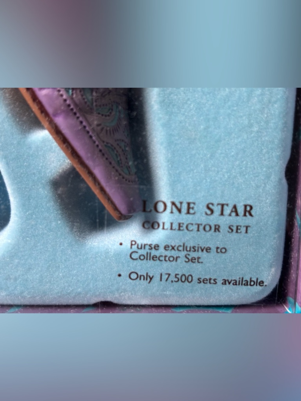 Just the Right Shoe Lone Star Collector Set - Picture 2 of 4